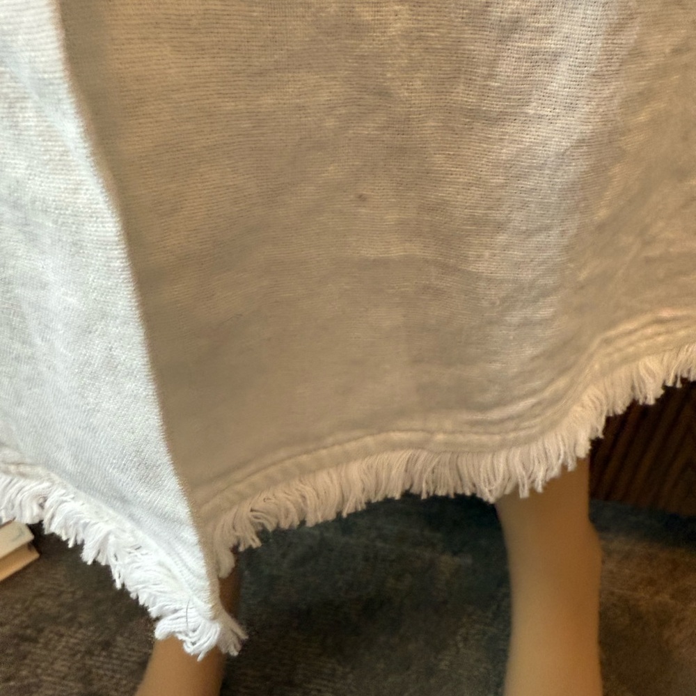 Forcynthia long white linen dress, new, size, small, beautiful - Picture 5 of 6